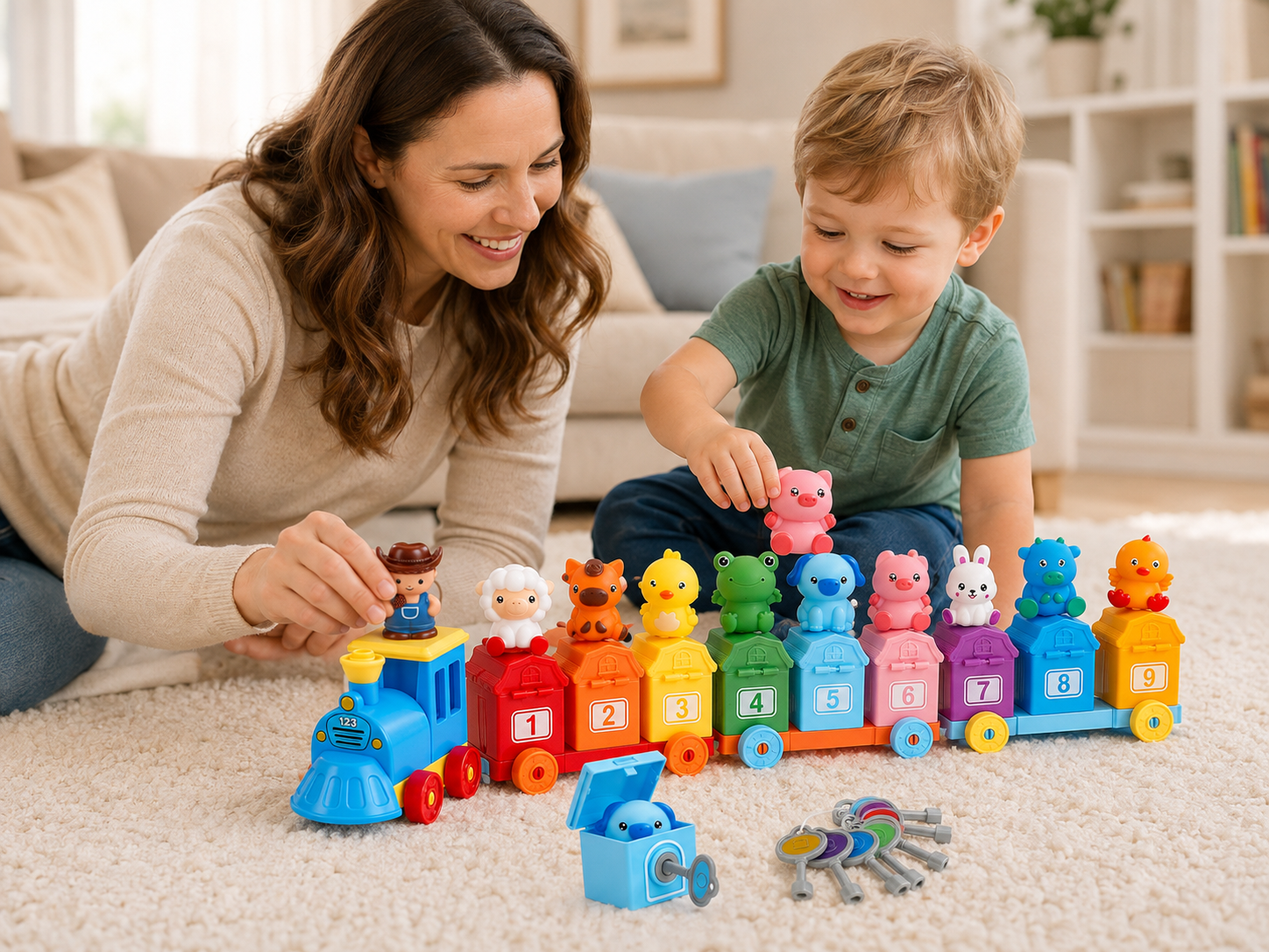 Farm Counting Train